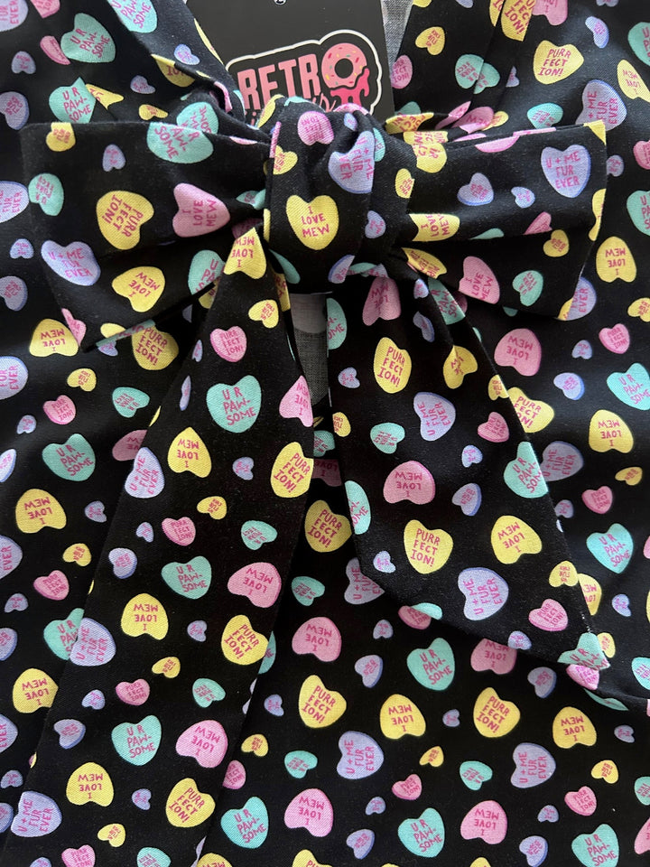 Conversation Hearts Bow Top