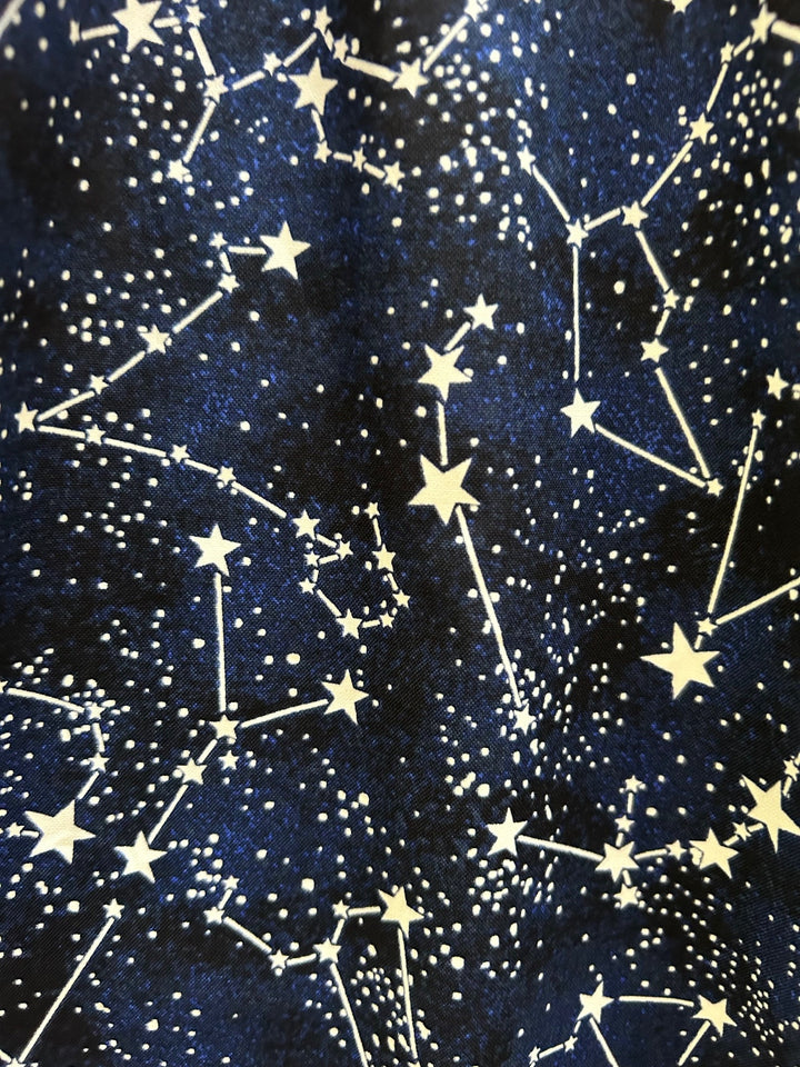 Glow in the Dark Constellations A-line Skirt