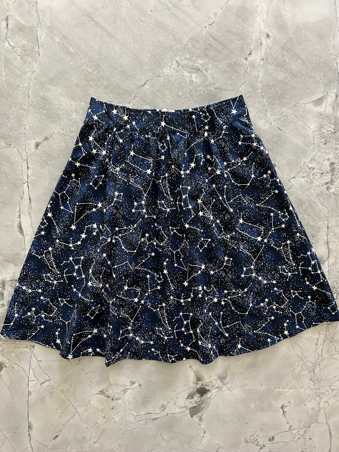 Glow in the Dark Constellations A-line Skirt