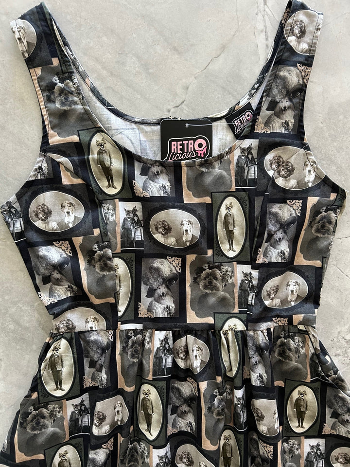 Dapper Dogs Fit & Flare Dress