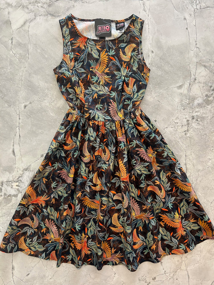 Birds of a Feather Vintage Dress