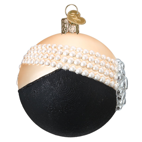 Classic Audrey Round Ornament