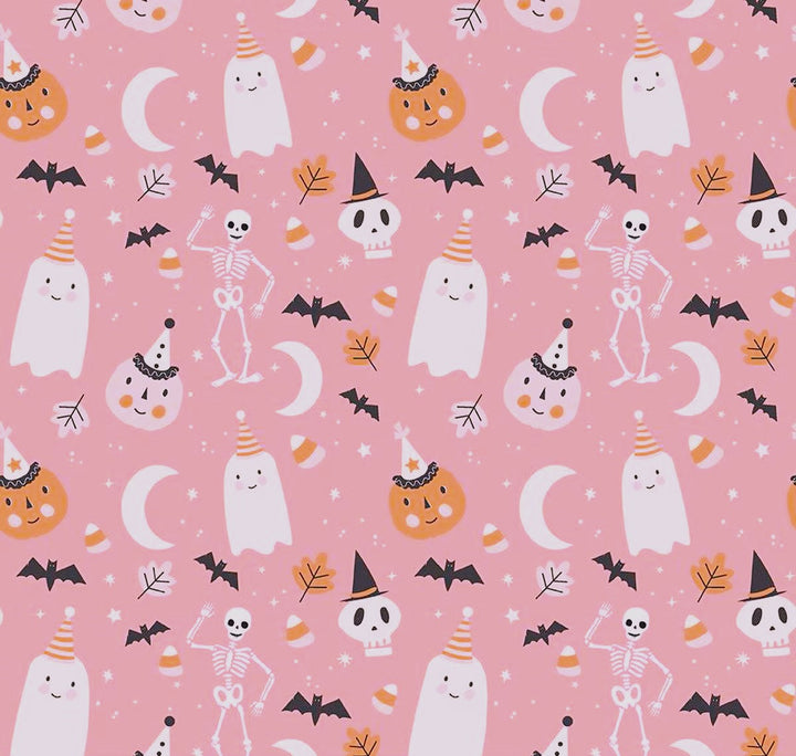 Elizabeth Dress in Pink Halloween - Large only, 1 left!