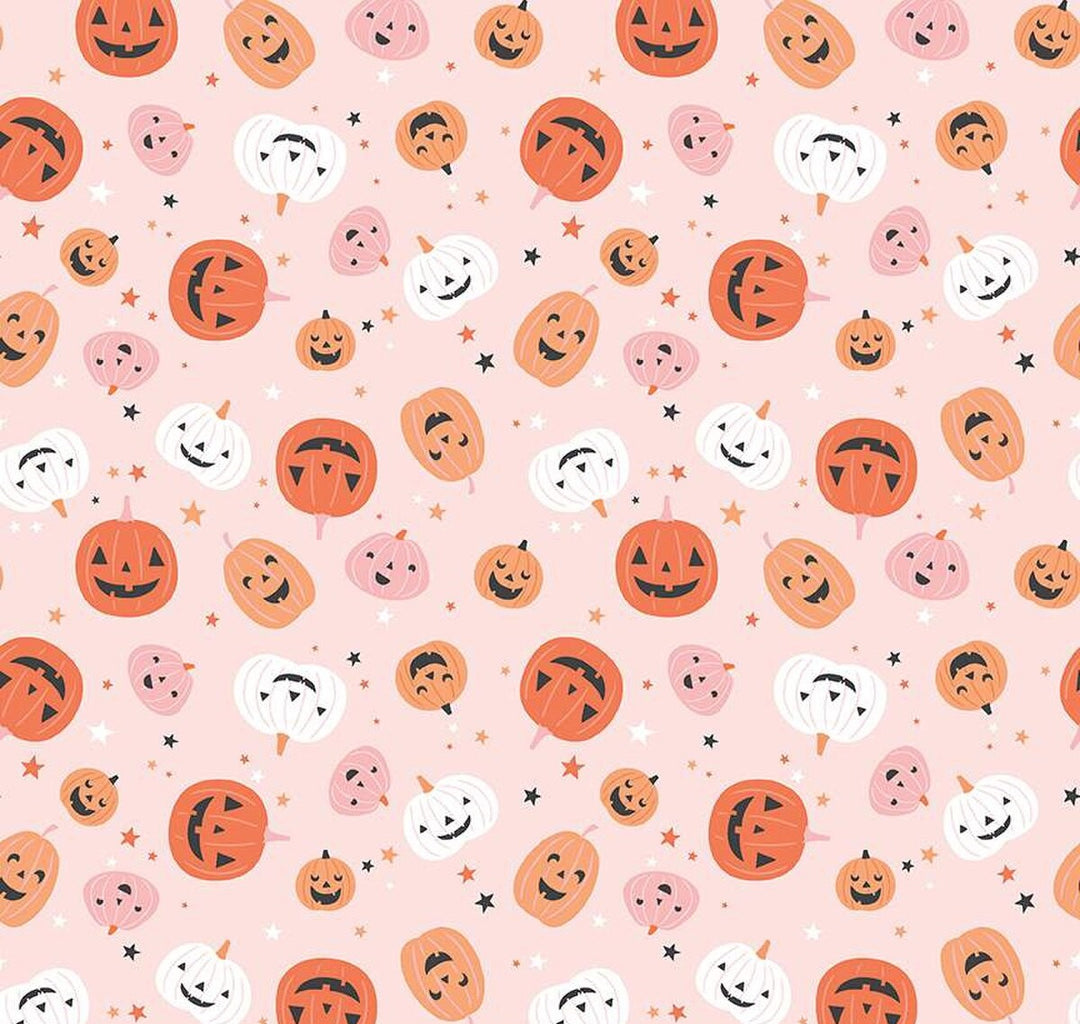 Pink Jack-o’-lantern Bow Top