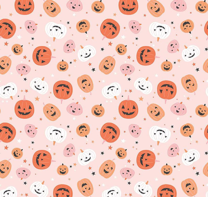 Pink Jack-o’-lantern Bow Top