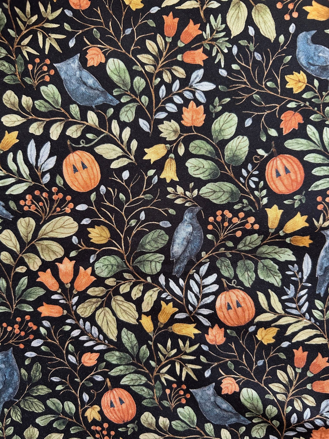 Pumpkin Foliage Midi Dress - 1X only