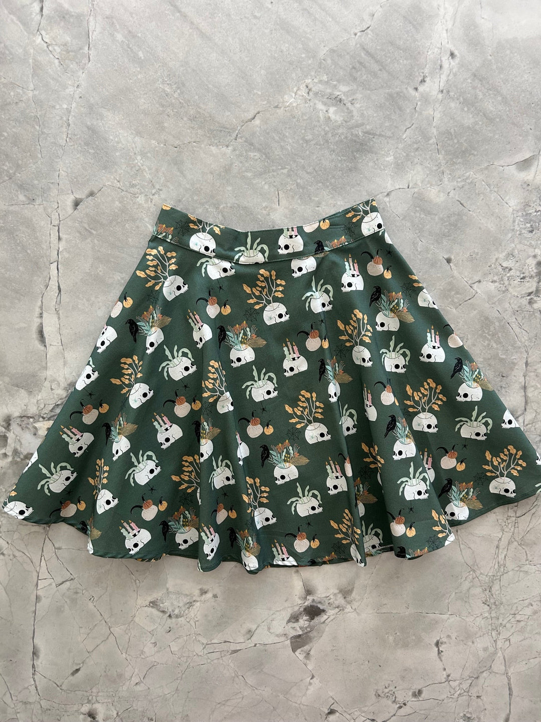 Skulls & Candles Skater Skirt - Medium only, 1 left!