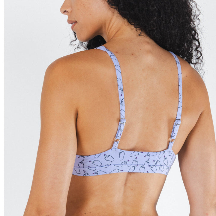 The Little Birdy | Middle Finger Boob Hammock™ Triangle Bralette