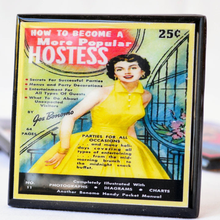 Funny, retro (and dubious) Advice for Women Coasters