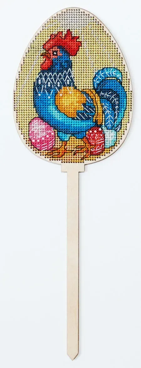 Easter - rooster Counted cross stitch kit 5513-bA