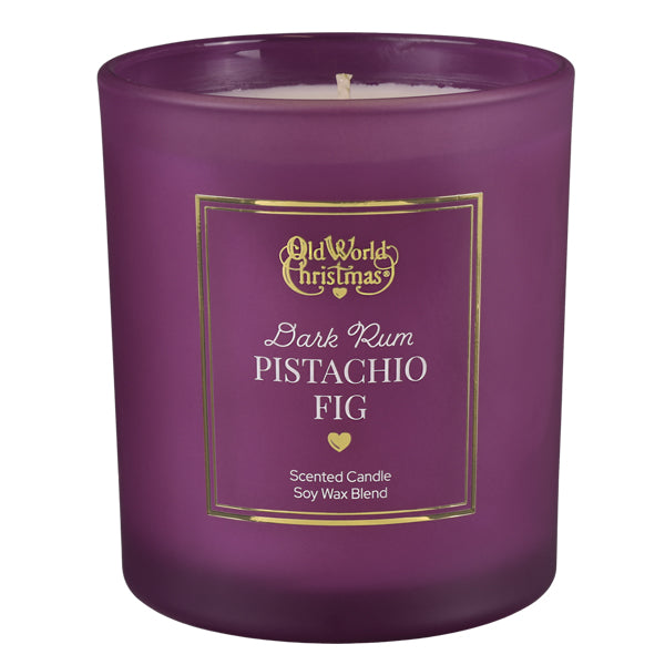 Dark Rum Pistachio Fig Candle