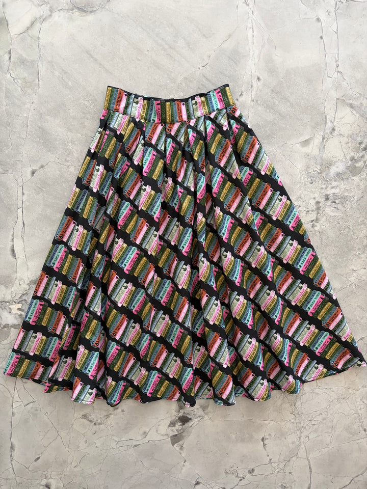 Haunted Book Stacks Doris Skirt