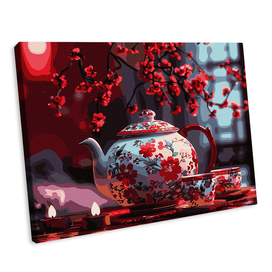 Painting by Numbers kit Candlelit tea KHO5704