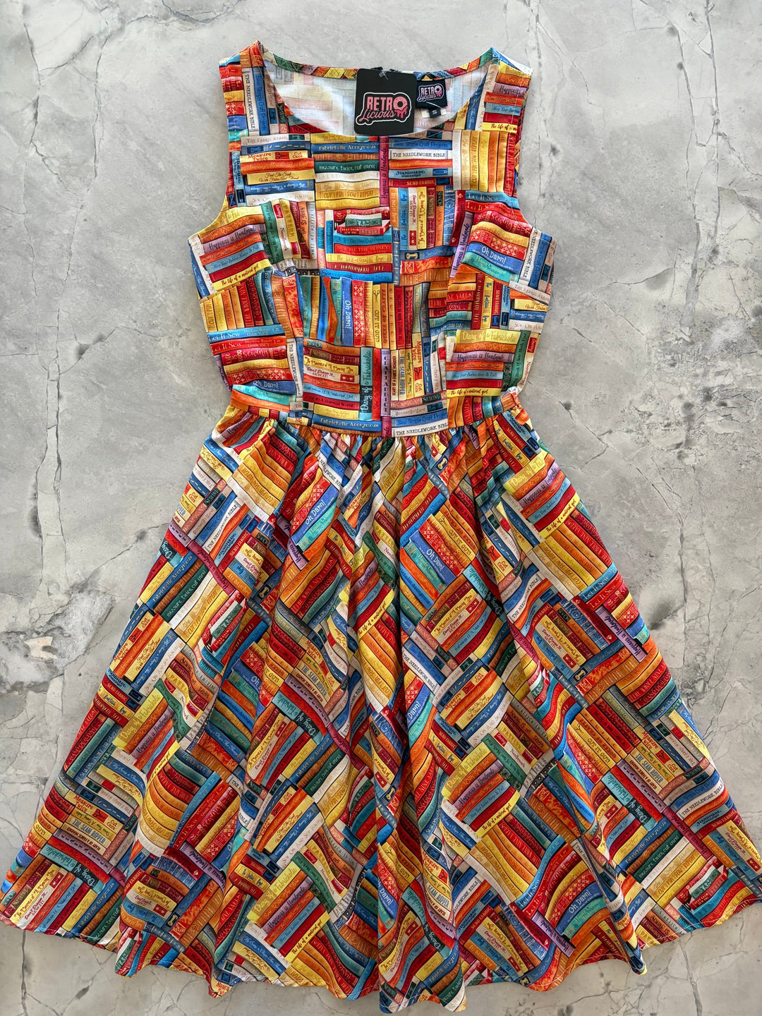 Books Vintage Dress