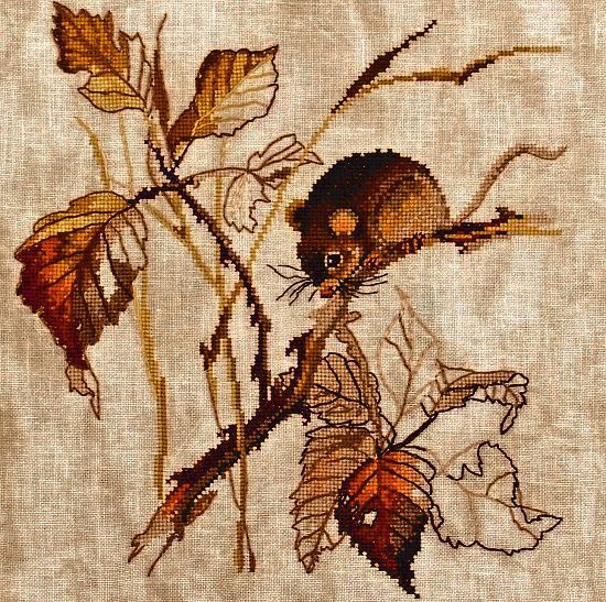 Golden Autumn  Counted cross stitch kit 1005A