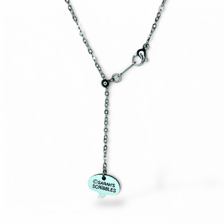 Cryptid Club Dog Ghost Necklace- GLOWS!