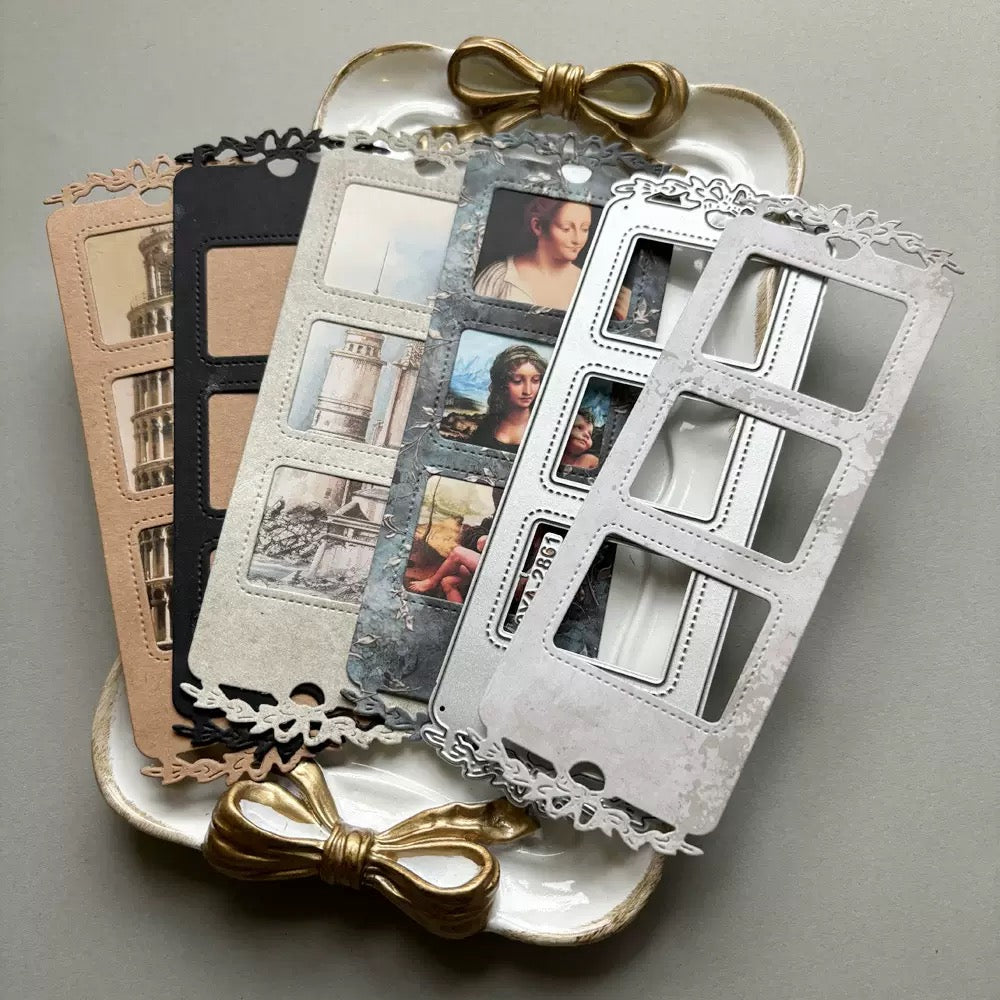 Square Frames Scrapbooking Cutting Die by Wizardi QJ13