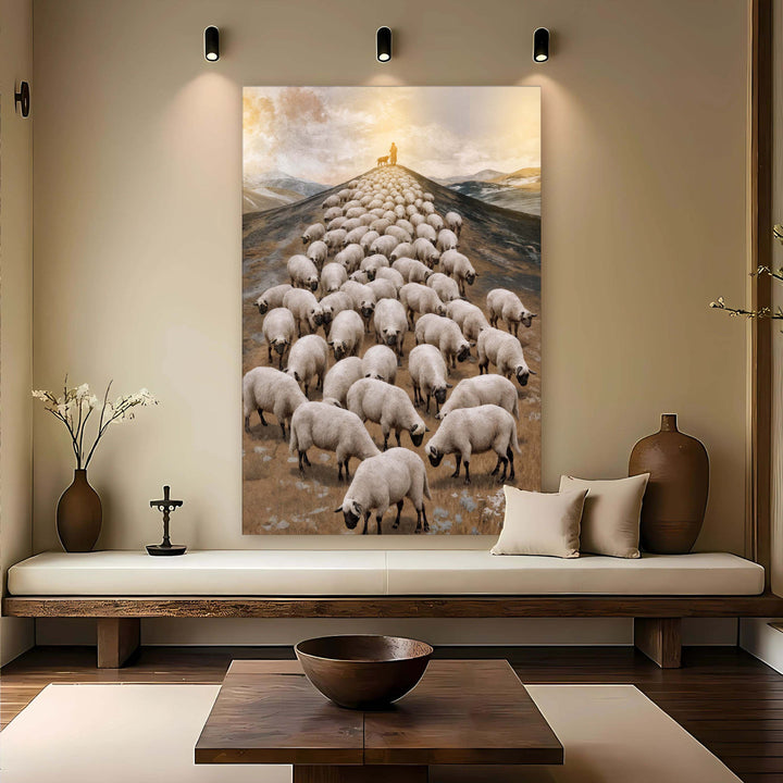 Parable Of The Lost Sheep Faith Wall Art II