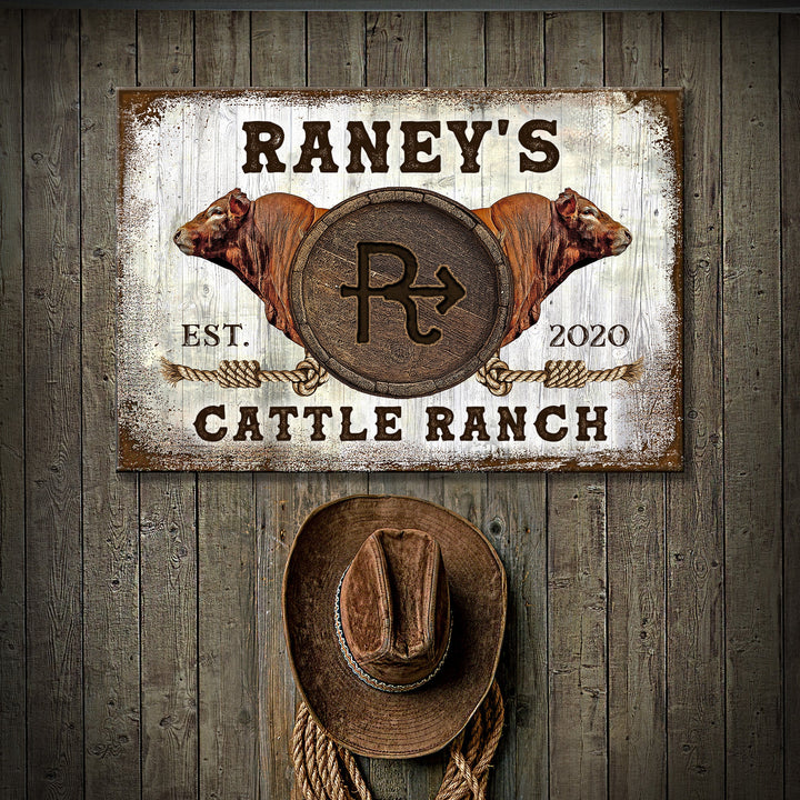 Cattle Brand - Limousin Sign