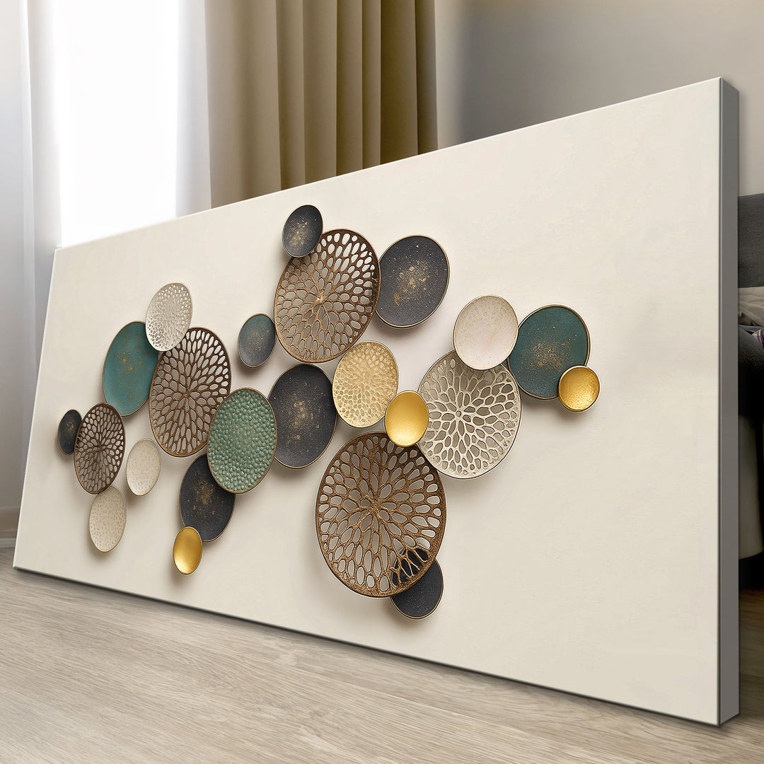 Lotus Leaf Abstract Wall Art II