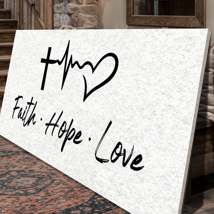 Faith, Hope, Love Faith Wall Art II