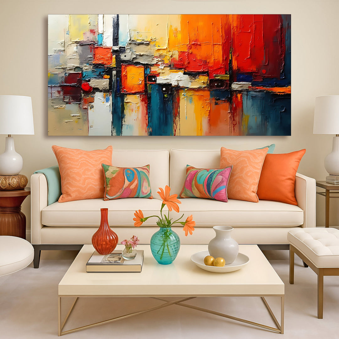 Colorful Abstract Wall Art II