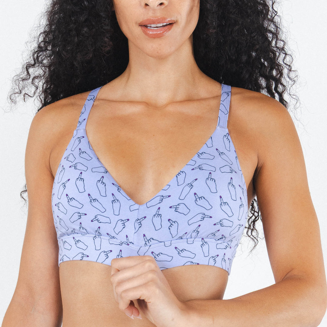 The Little Birdy | Middle Finger Boob Hammock™ Busty Bralette