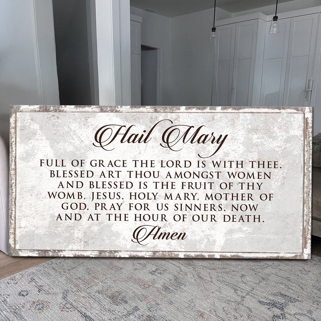 The Hail Mary Faith Sign II