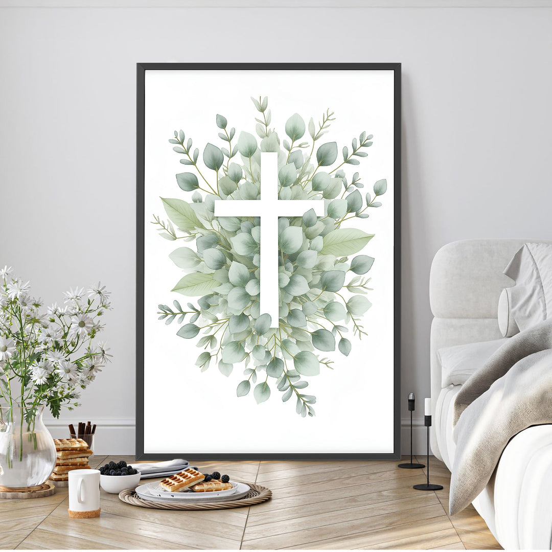 Minimalist Cross Faith Wall Art