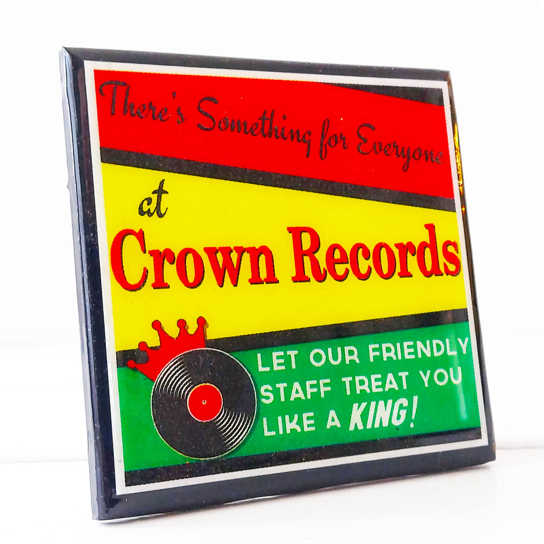 Classic Record Shop Drink Coaster Set