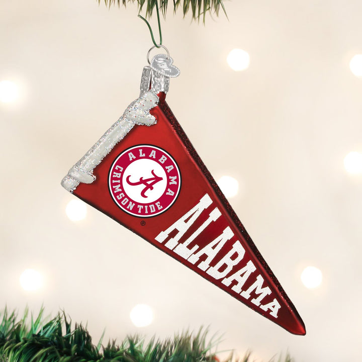 Alabama Pennant Ornament