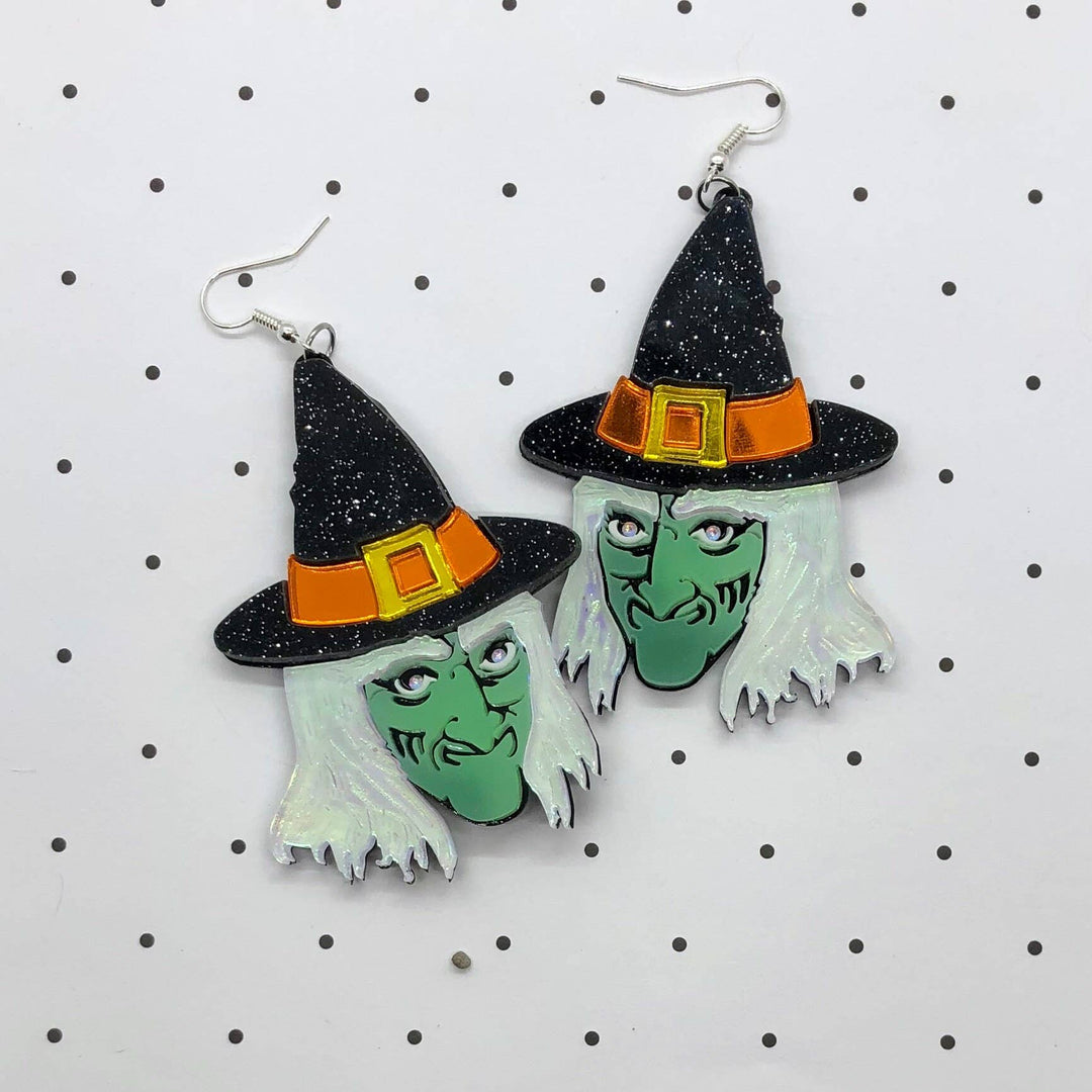 Halloween Witch Earrings