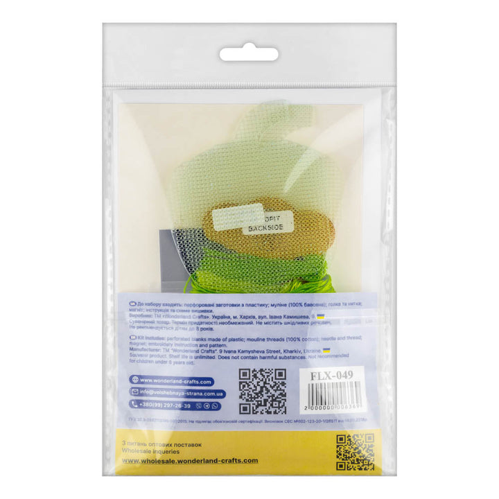 Cross-stitch kits on a plastic base FLX-049