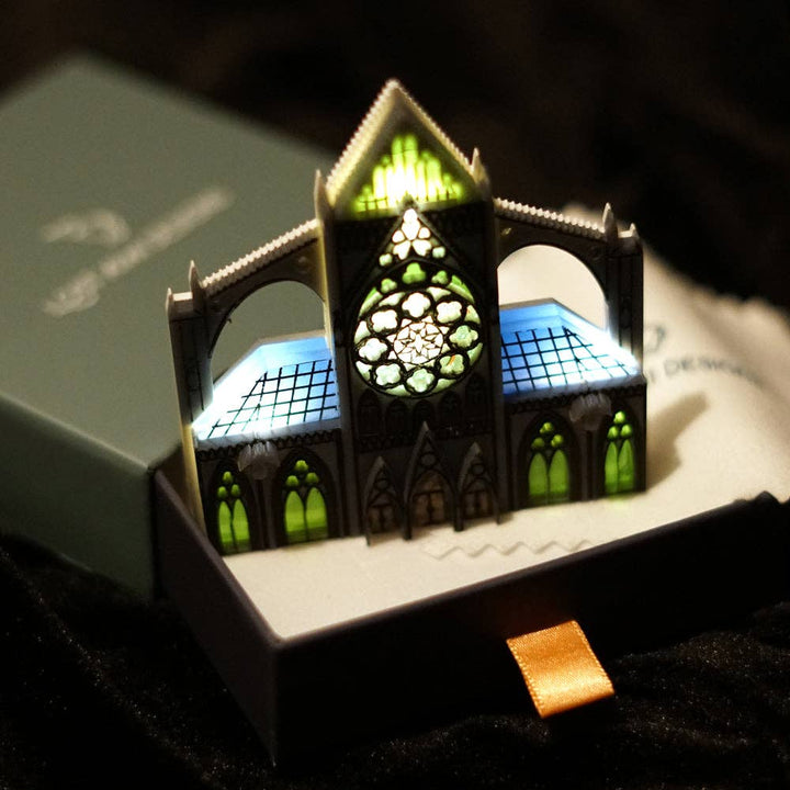 Cathedral *Light-Up* Brooch