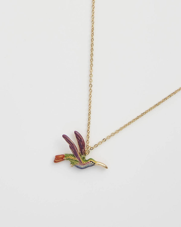 FABLE Hummingbird Pendant Necklace