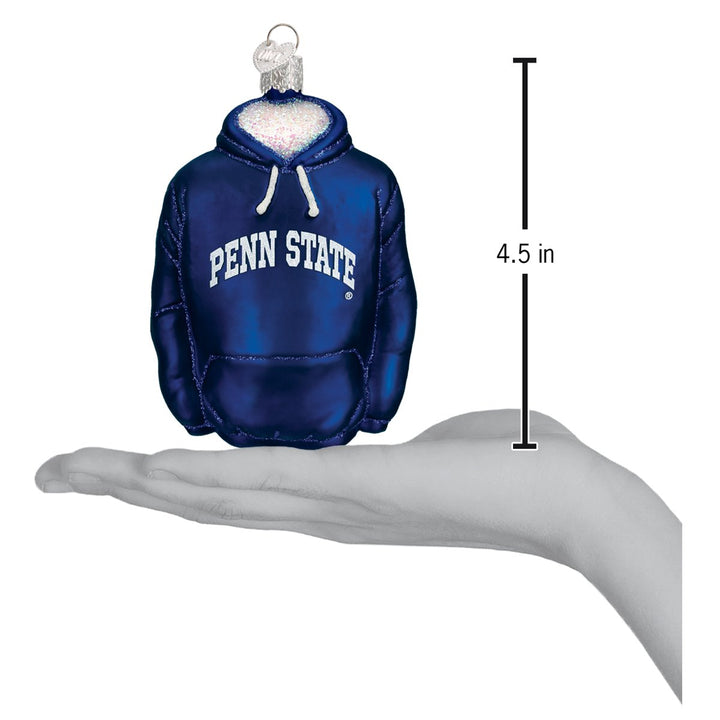 Penn State Hoodie Ornament