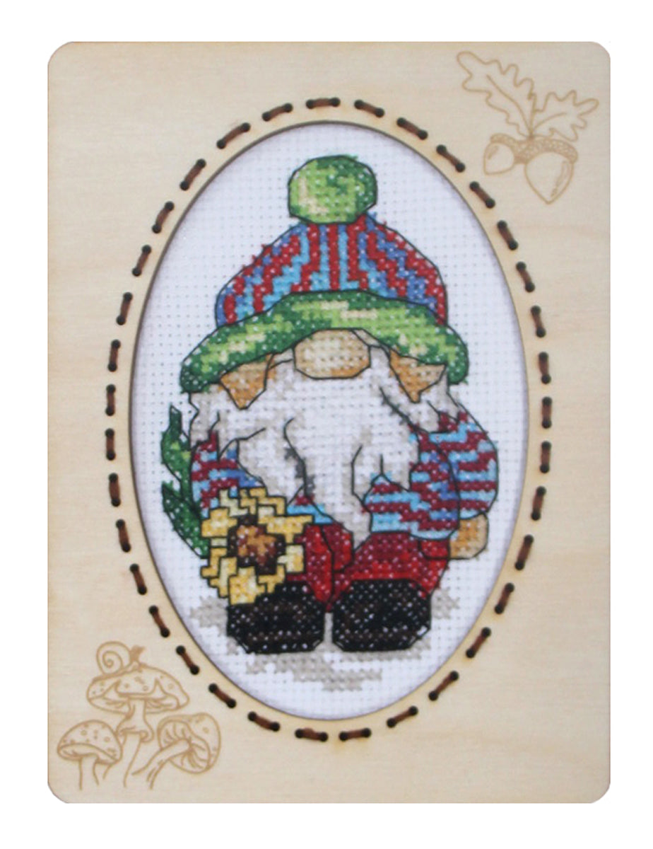 Counted Cross-Stitch Kit Gnomes 6660