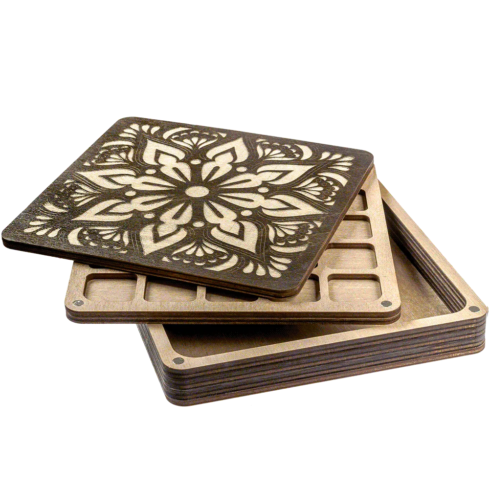 Multilayer bead organizer FLZB-088