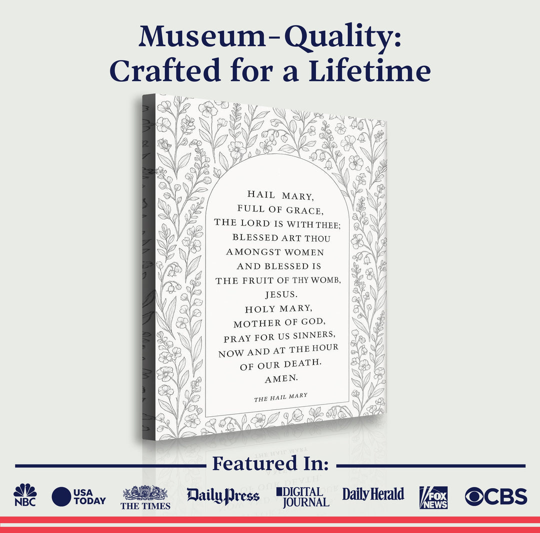 The Hail Mary Faith Sign III