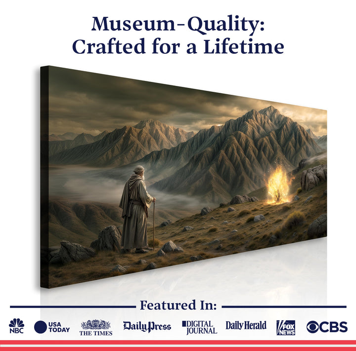 Burning Bush - Faith Wall Art