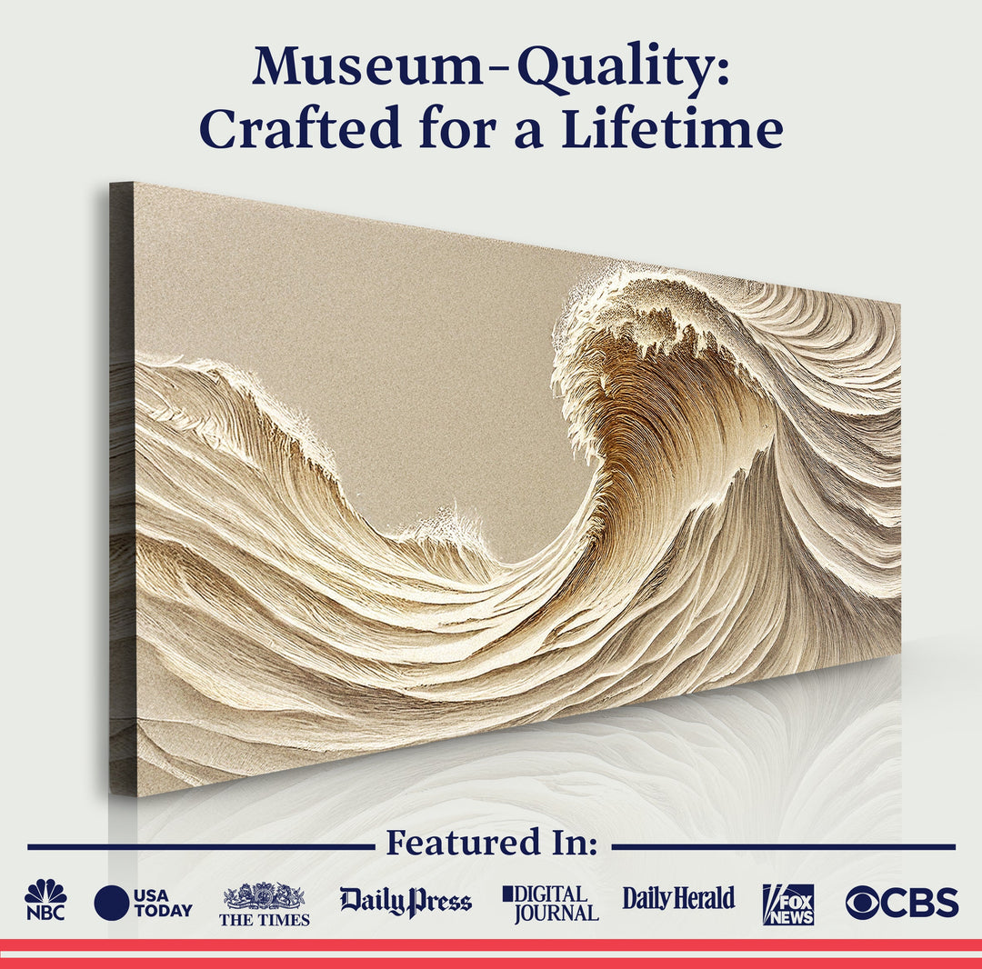 Beige Minimalist Wall Art III