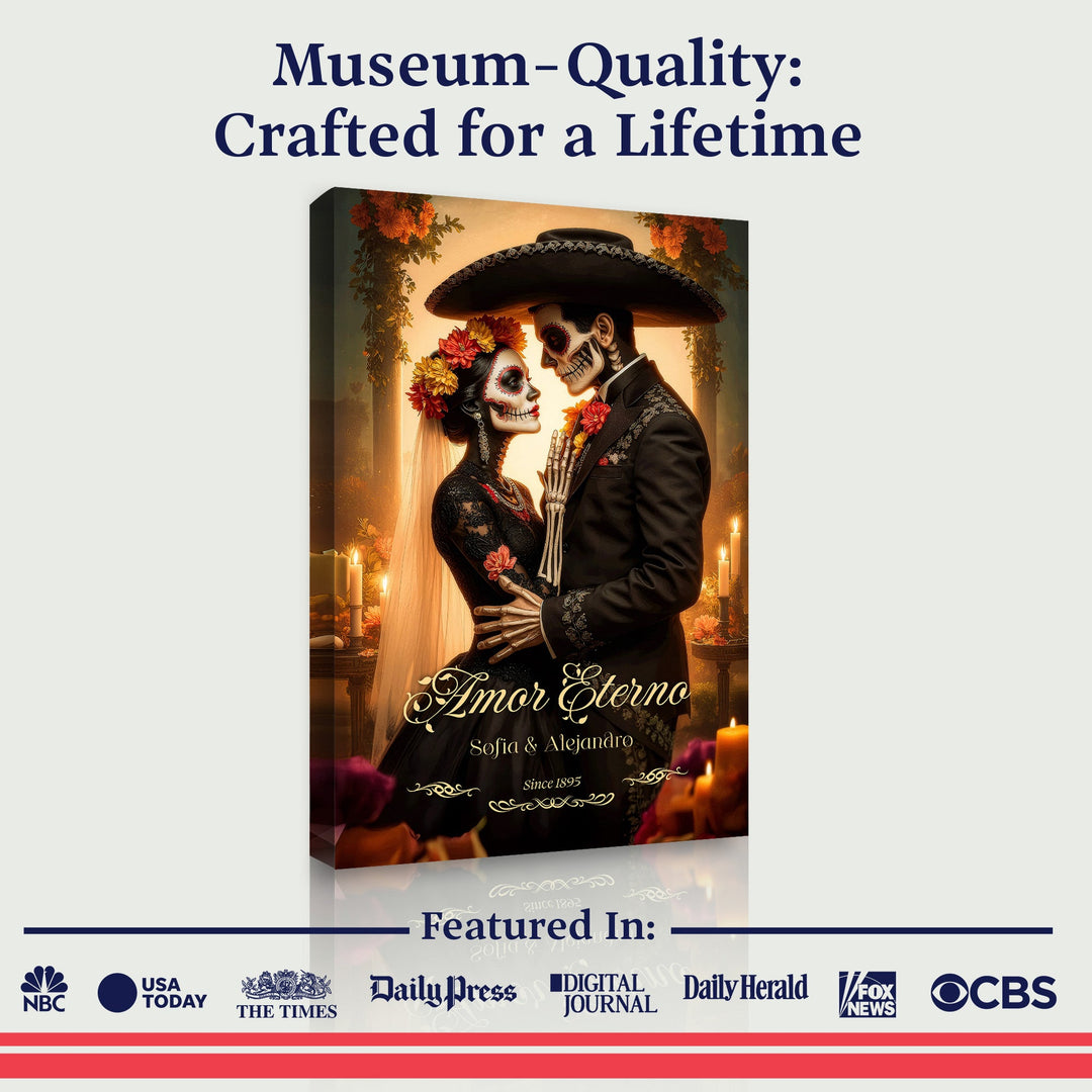 Personalized Eternal Love Halloween Sign