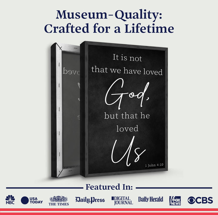 1 John 4:10 Faith Sign V