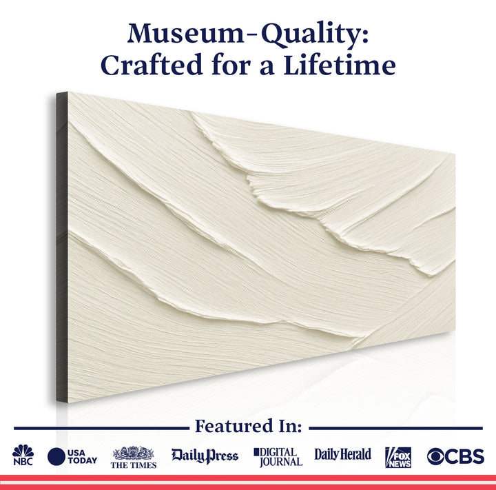 Abstract Minimalist Wave Wall Art II