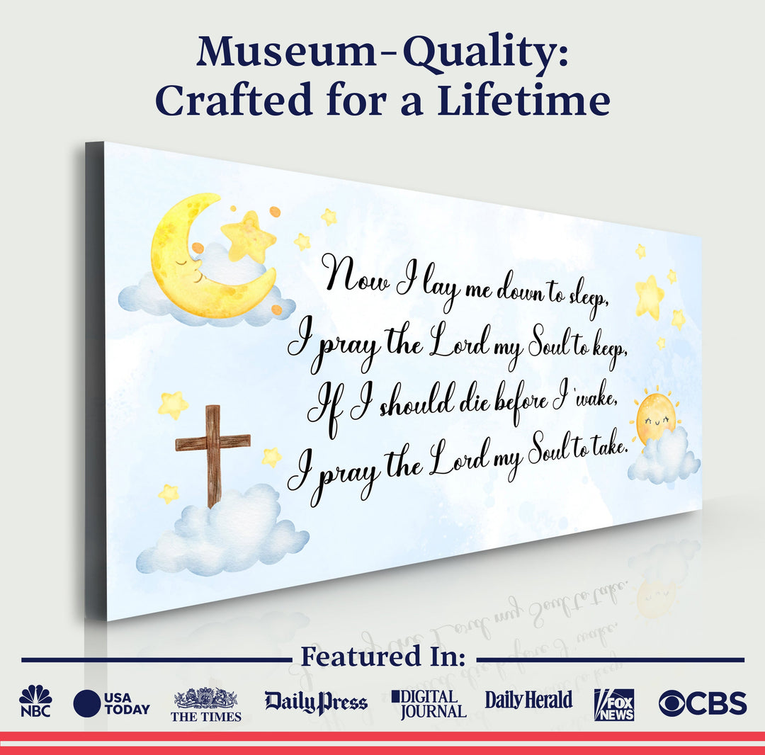 I Lay Me Down To Sleep Faith Sign II