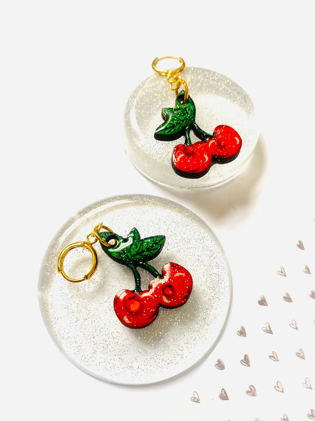 Retro Cherry Earrings by Rosie Rose Parker