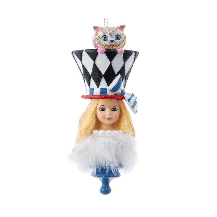 7" Holly Hats&trade; Alice Hat Ornament by Kurt Adler image