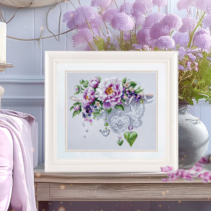 Floral Decor 70-05 Counted Cross-Stitch Kit