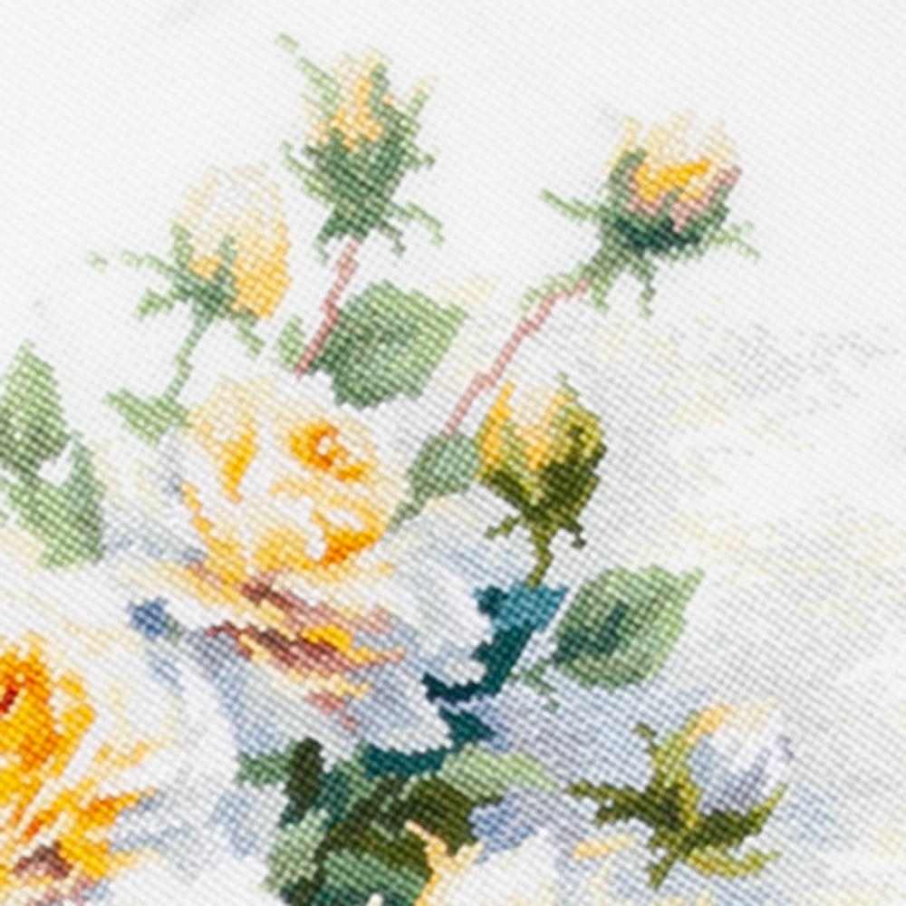 The Queen of Flowers 70-08 Counted Cross-Stitch Kit