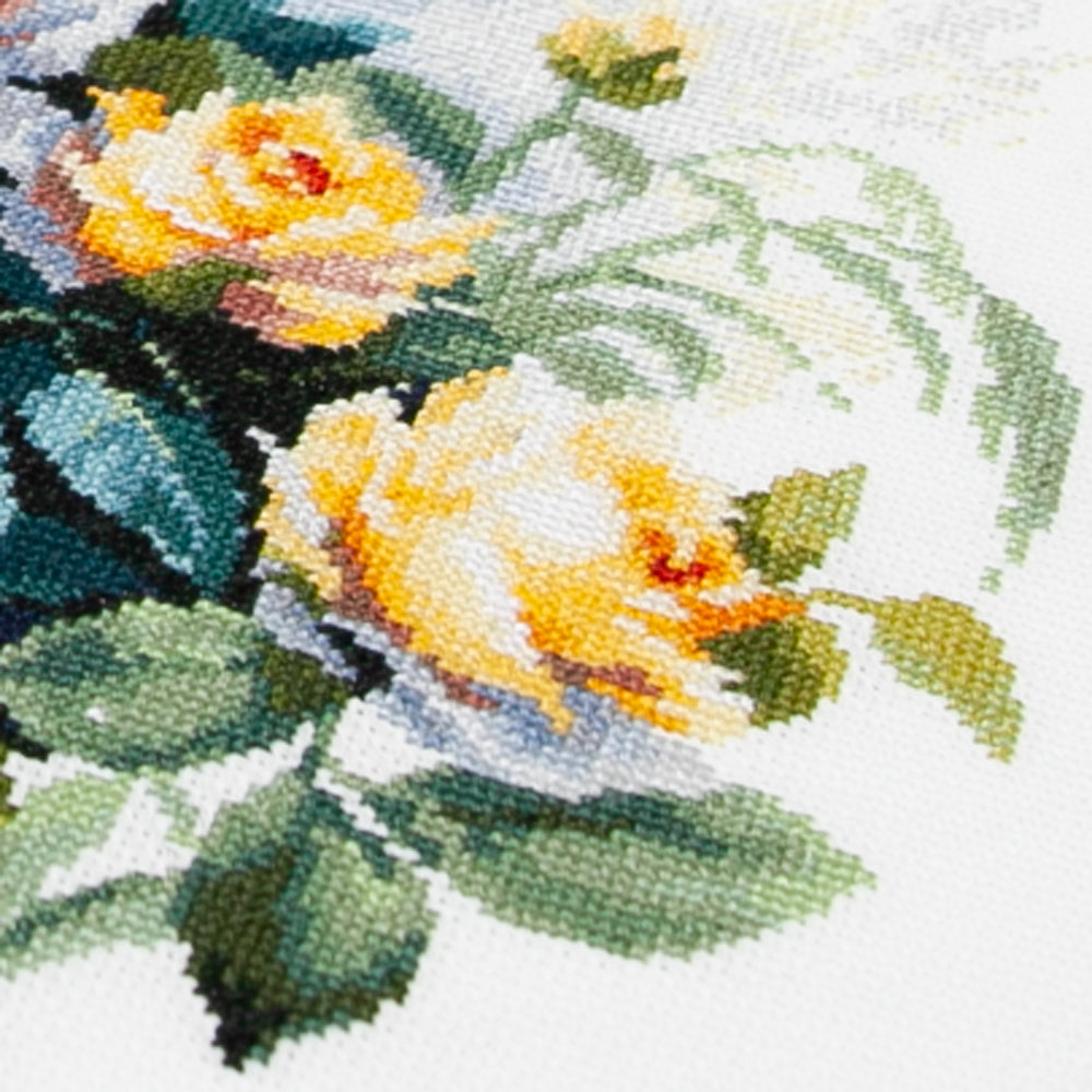 The Queen of Flowers 70-08 Counted Cross-Stitch Kit